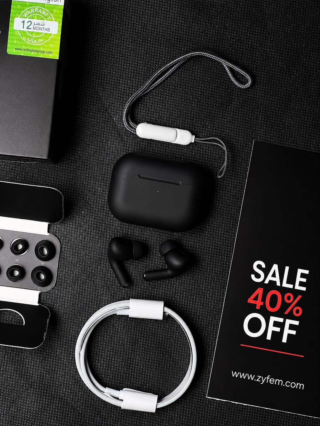 Airpods Pro 2 ANC BLACK & WHITE