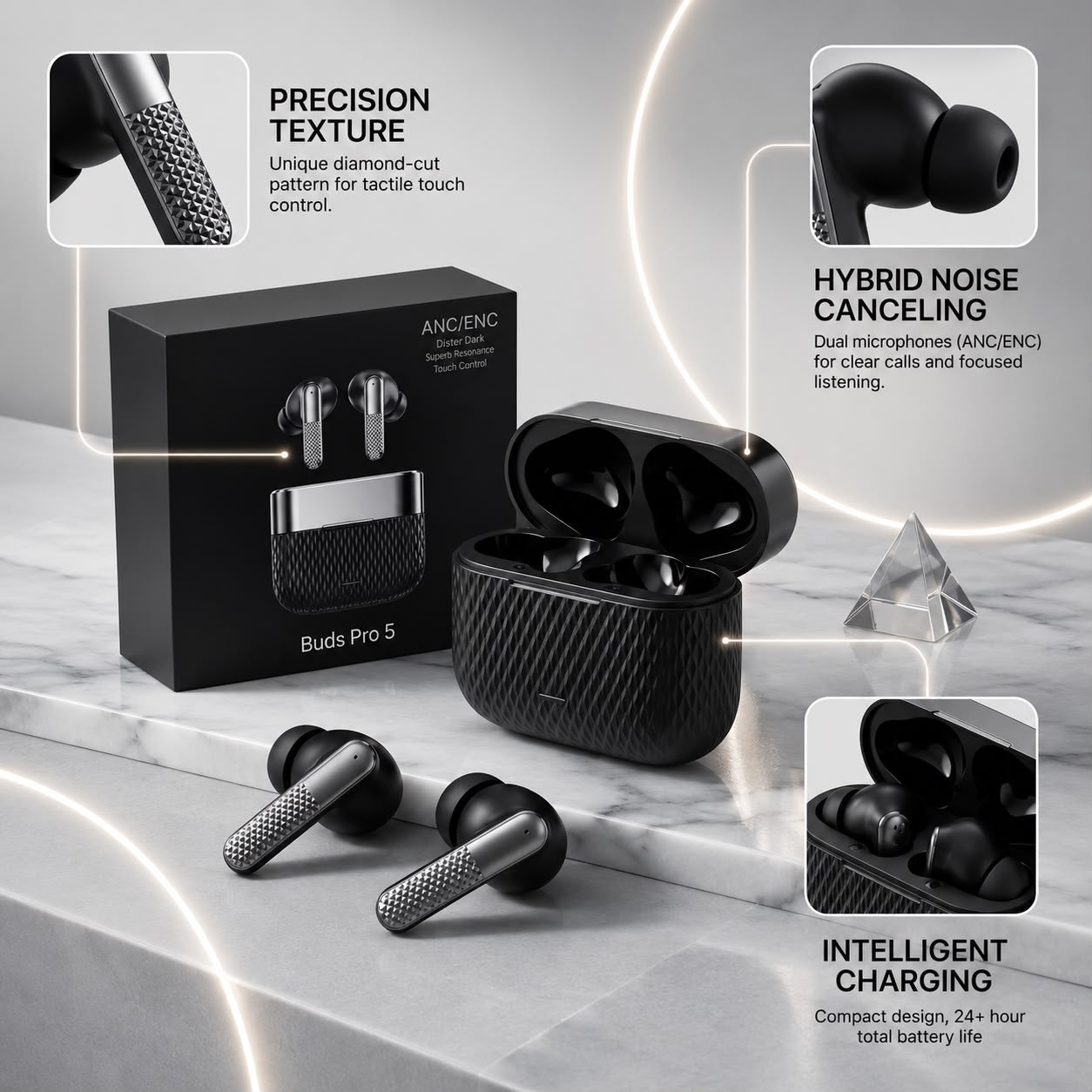 Buds Pro 5 Wireless Earbuds