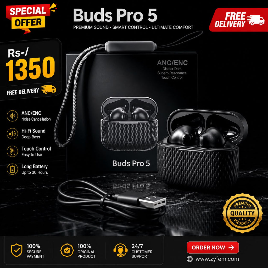 Buds Pro 5 Wireless Earbuds